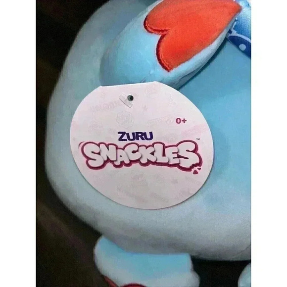 Snackles Mentos Super Soft Large 14 inch Plush by ZURU Brand New Hippo - Picture 2 of 7